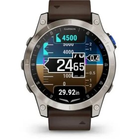 تصویر ساعت هوشمند گارمین Garmin d2 mach 1 leather band 