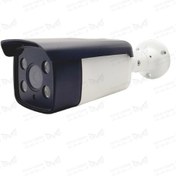 تصویر دوربین بالت بزرگ IP فلزی 6 مگاپیکسل POE با لنز 8 شب رنگی 