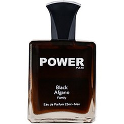 تصویر عطر جیبی مردانه پاور پالس مدل Black Afgano Family حجم 25 میلی لیتر 