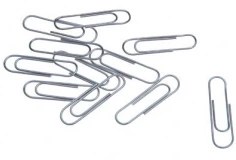 تصویر کلیپس های بزرگ کاغذ big paper clips