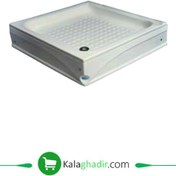 تصویر زیردوشی دریاوان مدل مروارید کم عمق سایز ۹۰*۹۰ 