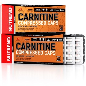 تصویر کارنیتین کامپرسد ناترند | NUTREND CARNITINE COMPRESSED CAPS 