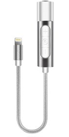 تصویر کابل تبدیل Lightnin به جک 3.5 میلی متری طرح اپل ا iPhone 7 Lightning to 3.5mm Power Audio Charge Headphone iPhone 7 Lightning to 3.5mm Power Audio Charge Headphone