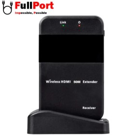 تصویر انتقال بي سيم HDMI تا 50 متر کيفيت H.265 1080p فرانت Faranet H.264 HDMI Wireless Extender 50m