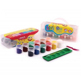 تصویر گواش 12 رنگ آریا کد 4016 