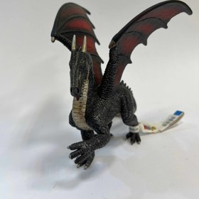 تصویر فیگور اژدها سیاه mojo Black Dragon Mojo Figure