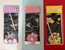 تصویر نقاشی خراشیدنی (نقاشی زغالی) کودک ۴ برگه همراه با قلم چوبی - ملودی 