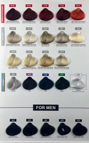 تصویر رنگ مو توژور Professional hair color