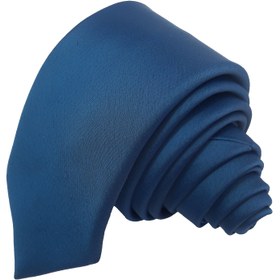 تصویر کراوات آبی درباری SAT06 