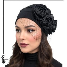 تصویر توربان مشکی کد 48 