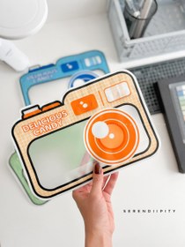 تصویر زیپ کیپ طرح دوربین 