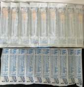 تصویر سرسوزن 25 نارنجی آوا طول ۲۵ میل (هربسته ۱۰۰ عددی) هر بسته 100 عدد