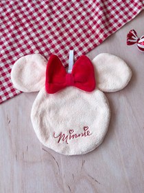 تصویر حوله دست طرح مینی موس 