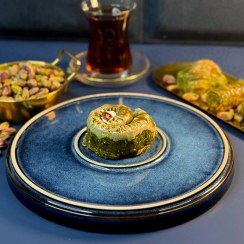 تصویر باقلوا بلبلی پسته‌ ای 