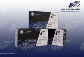 تصویر تونر اچ پی مدل 05 A مشکی Toner-05A-Black