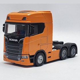 تصویر کله تریلی فلزی 