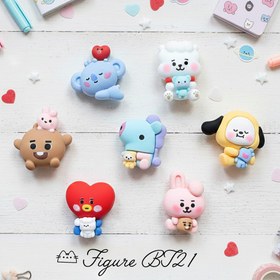 تصویر پیکسل فیگور BT21 - کوکی 