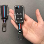 تصویر کاور ریموت رنو T فلزی و سیلیکونی 