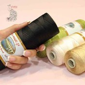 تصویر نخ ابریشم قلاب بافی زاینده رود 