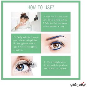 تصویر سرم گیاهی تقویت مژه و ابرو نیوول مدل Bio herbal Herbal eyelash and eyebrow strengthening serum Newell Bio herbal model