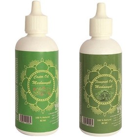 تصویر روغن تقویت کننده مو، مژه و ابرو مرهم یاب مدل شنبلیله و کرچک حجم 80 میلی لیتر مجموعه 2 عددی 