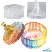 تصویر قالب سیلیکونی قندان مراکشی شیاردار 