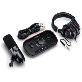 تصویر کارت صدا Focusrite Vocaster Two Studio Focusrite Vocaster Two Studio 1-Person Podcasting Kit