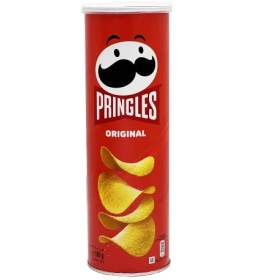 تصویر چیپس پرینگلز PRINGLES با طعم اورجینال PRINGLES chips with original taste 165 g