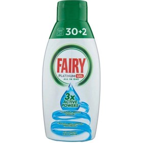 تصویر ژل ماشین ظرفشویی پلاتینیوم فیری با رایحه لیمویی fairy platinum GEL