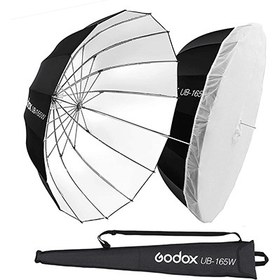 تصویر چتر باکس گودکس داخل سفید Godox UB-165W Parabolic With diffuser به همراه دیفیوزر 