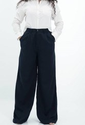 تصویر شلوار پارچه ای زنانه مدل بگ جنس سیلک 