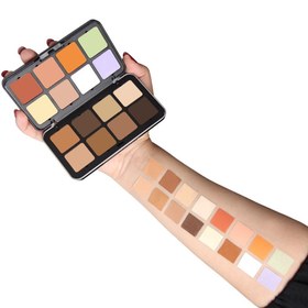 تصویر پالت کانتور فیوچر میکاپ 16 رنگ پروفشنال Future Makeup Professional 16 Color Contour Pallete Future Makeup Professional 16 Color Contour Pallete