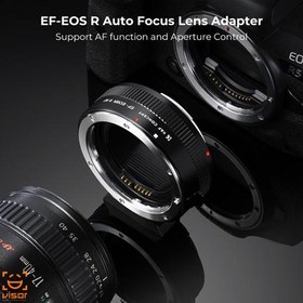 تصویر آداپتور مبدل لنز EF به K&F Mount Adapter RF 