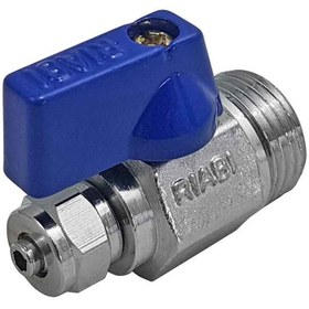 تصویر شیر ساید ریابی مدل 1/2 شیر ورودی ساید و کولر ریابی مدل 1/2