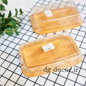 تصویر کره خوری درب دار چوبی بامبو وارداتی 
