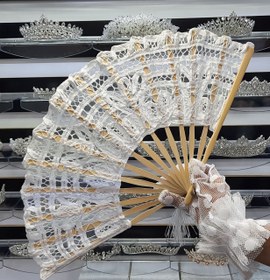 تصویر بادبزن دانتل 