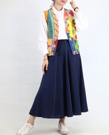 تصویر جلیقه وینتیج طرح ۲ 