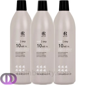 تصویر اکسیدان 3درصد 10 وول ریل استار (دبل آر) حجم 1000میل RR Line RR Line Parfymed Oxidizing Emulsion Cream 3%