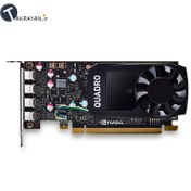 تصویر کارت گرافیک پی ان وای مدل پی 600 با حافظه 2 گیگابایت Nvidia Quadro P600 2GB GDDR5 Graphics Card