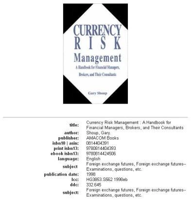 خرید و قیمت دانلود کتاب Currency Risk Management: A Handbook for ...