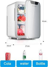 تصویر یخچال خودرو مدل TDOO 20L Mini Fridge - ارسال 15 الی 20 روز کاری 