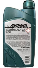 تصویر روغن ترانسفر 75W-90 آدینول ADDINOL 75W-90 GL-5 ساخت آلمان 1 لیتر ADDINOL 75W-90 GL-5 TRANSFER OIL 1lit