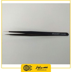 تصویر پنس سر صاف یاکسون Yaxun Yaxun YX-11 ESD Fine Tip Tweezers