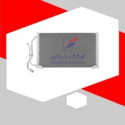 تصویر رادیاتور کولر پژو ۴۰۵ آلومینیومی 