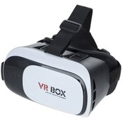 تصویر هدست واقعیت مجازی وی آر VR Box با ریموت کنترل VR Box Virtual Reality Headset With Remote Control