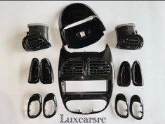 تصویر ست دکوراتیو ۱۲ تیکه پژو ۲۰۶ رنگ مشکی پیانویی 