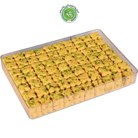 تصویر شیرینی نخودچی پسته ای کریستالی 