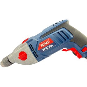 تصویر دریل چکشی المکس 13 میل 1100 وات گیربکس مدل I.D161 shaft 1100 watt gearbox hammer drill 13 ELMAX