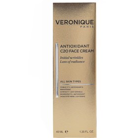 تصویر کرم آنتی اکسیدان صورت حاوی ویتامین C ورونیک حجم 40 میل VERONIQUE ANTIOXIDANT C2O FACE CREAM