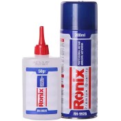 تصویر چسب فوری (3-2-1) 50گرم + اسپری 200میل - آبی رونیکس مدل RH-9926 